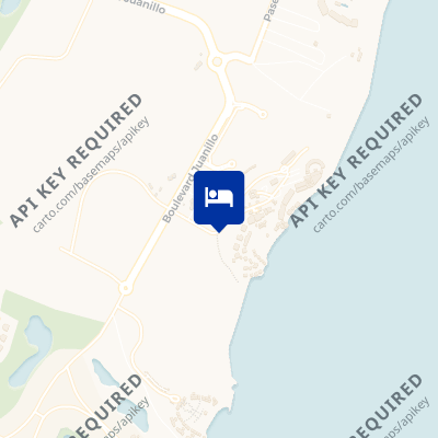 location of hotel on a map