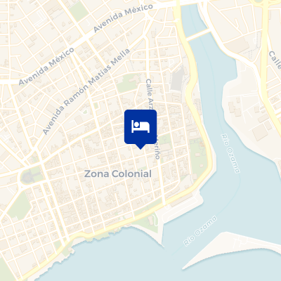 location of hotel on a map