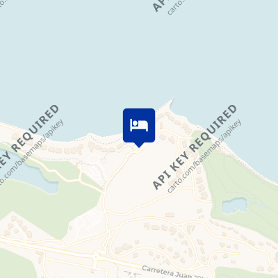 location of hotel on a map