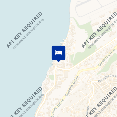 location of hotel on a map