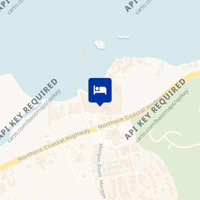 location of hotel on a map