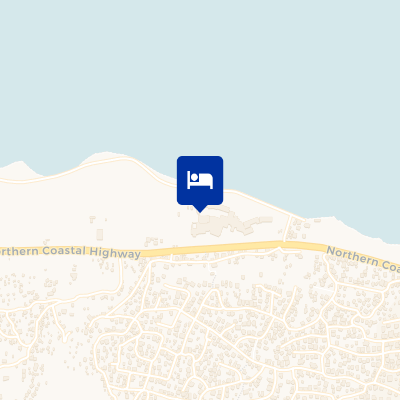 location of hotel on a map