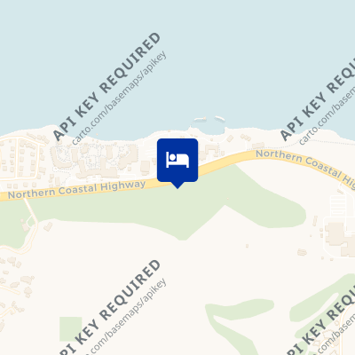 location of hotel on a map