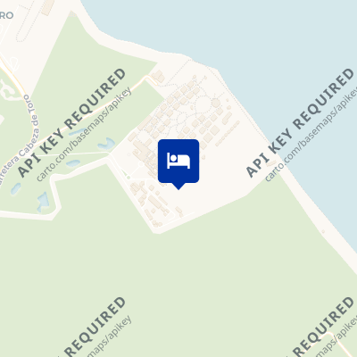location of hotel on a map