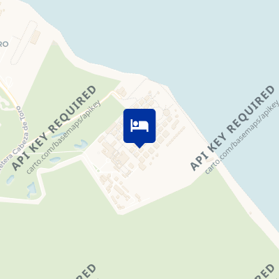 location of hotel on a map