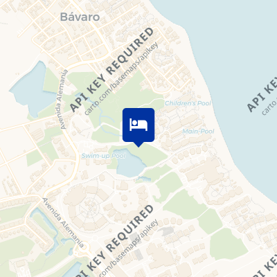 location of hotel on a map