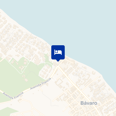 location of hotel on a map