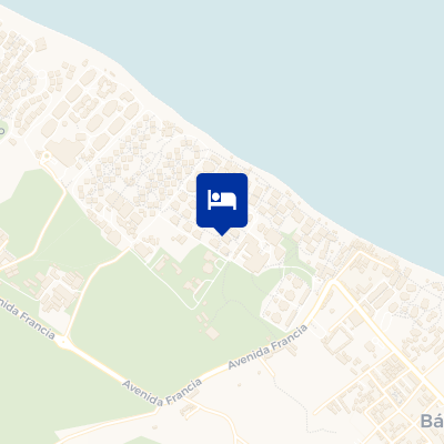 location of hotel on a map