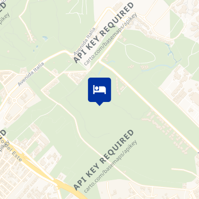 location of hotel on a map