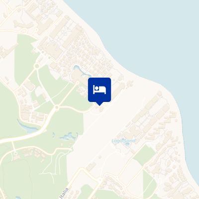 location of hotel on a map
