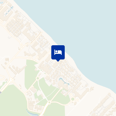 location of hotel on a map