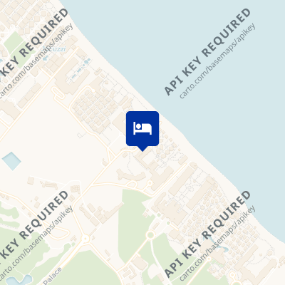 location of hotel on a map