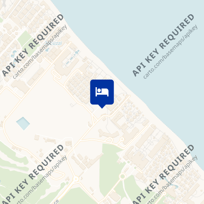 location of hotel on a map