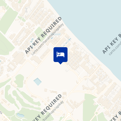 location of hotel on a map