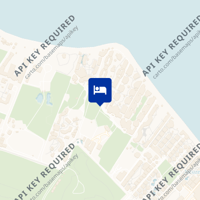location of hotel on a map