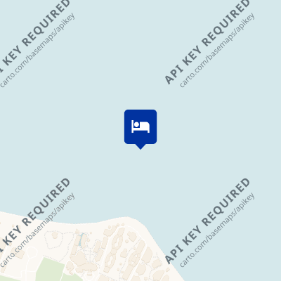 location of hotel on a map