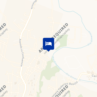 location of hotel on a map