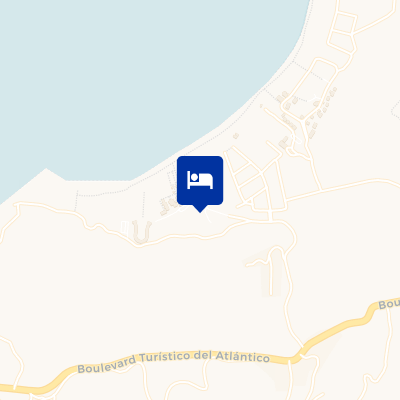 location of hotel on a map