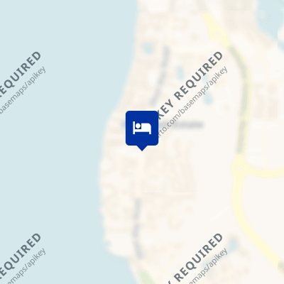 location of hotel on a map