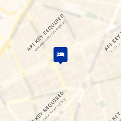 location of hotel on a map