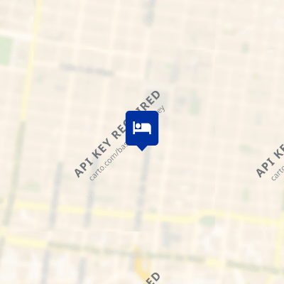 location of hotel on a map