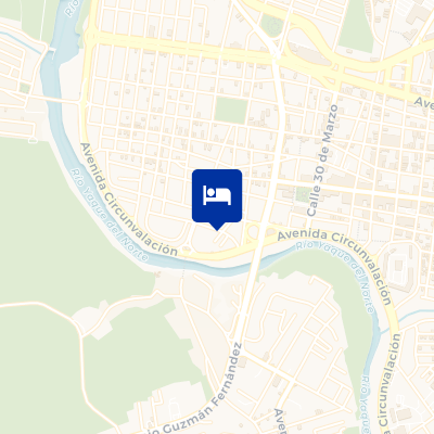 location of hotel on a map