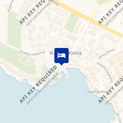 location of hotel on a map