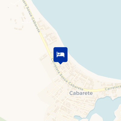 location of hotel on a map