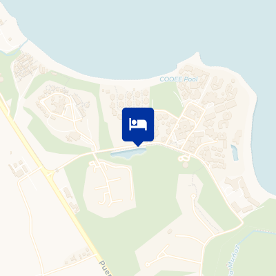 location of hotel on a map