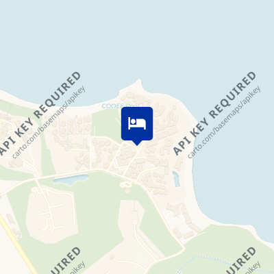 location of hotel on a map