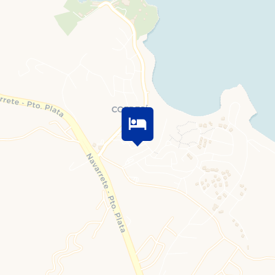 location of hotel on a map