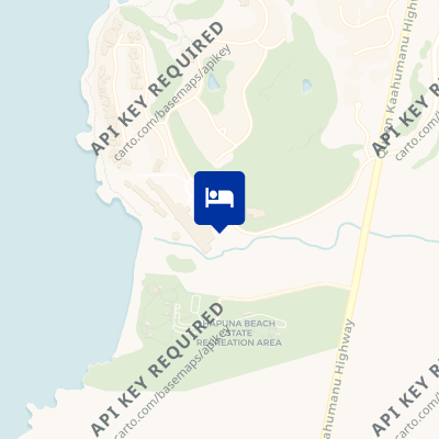 location of hotel on a map