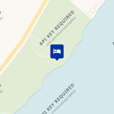 location of hotel on a map