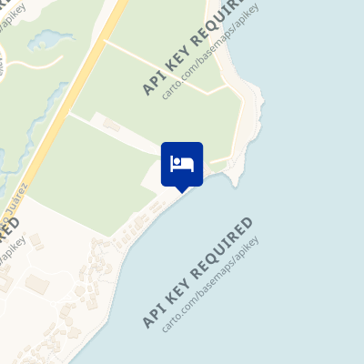 location of hotel on a map