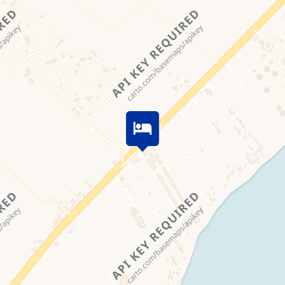 location of hotel on a map