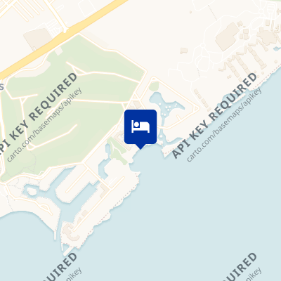 location of hotel on a map