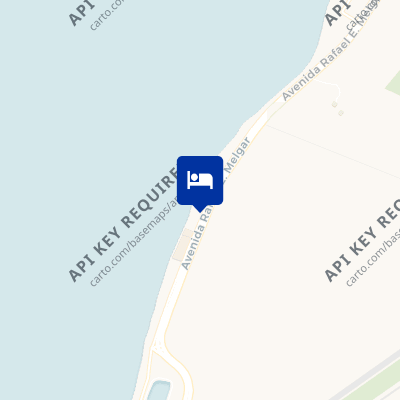 location of hotel on a map