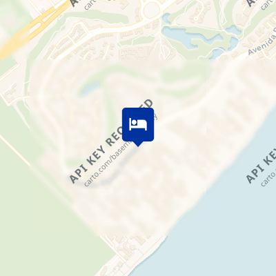 location of hotel on a map