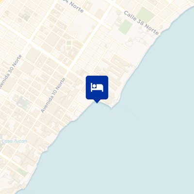 location of hotel on a map