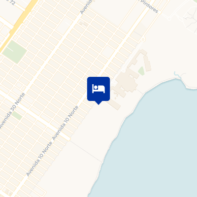location of hotel on a map