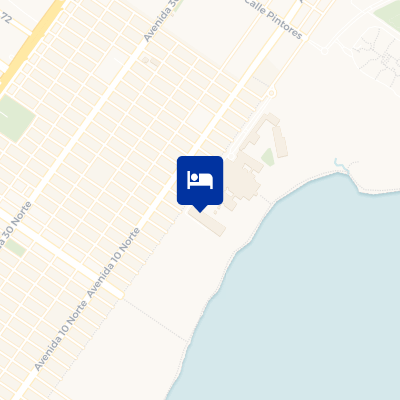 location of hotel on a map