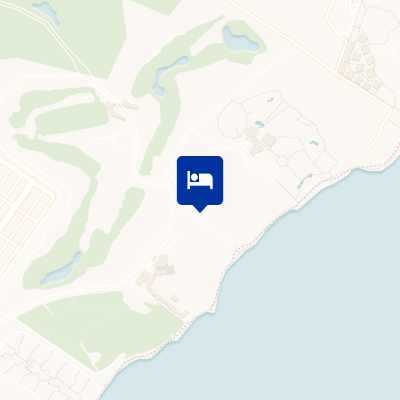 location of hotel on a map