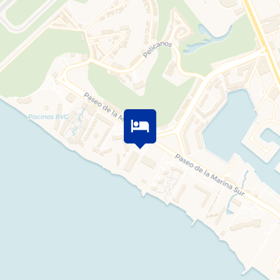 location of hotel on a map