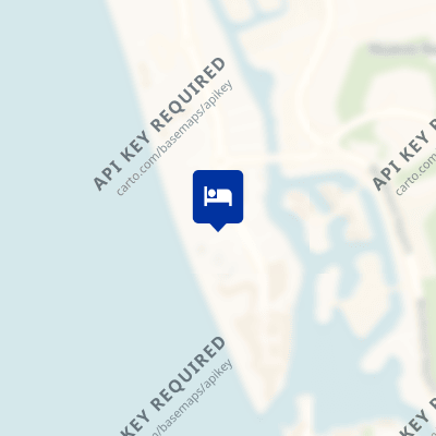 location of hotel on a map