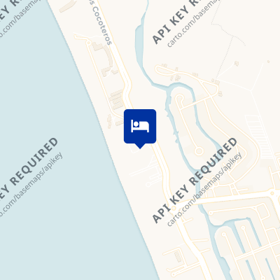 location of hotel on a map