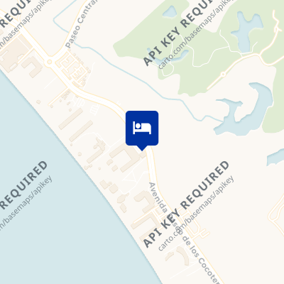 location of hotel on a map