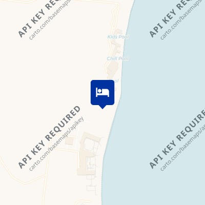 location of hotel on a map
