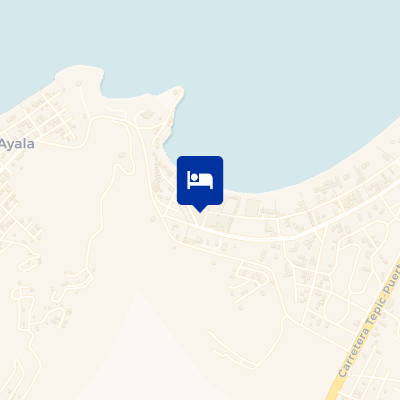 location of hotel on a map
