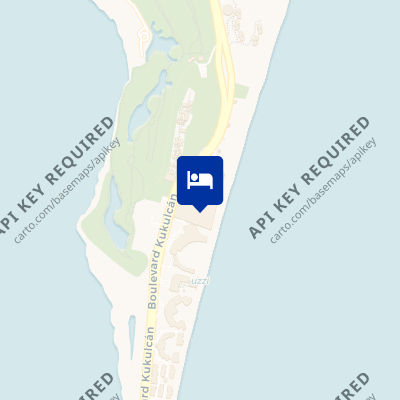location of hotel on a map