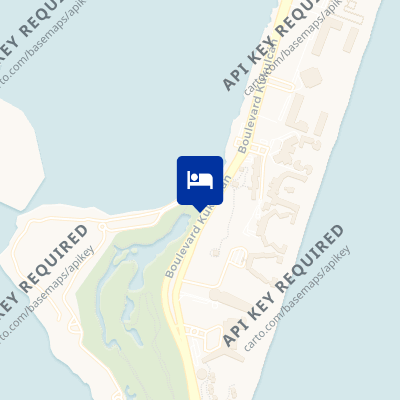 location of hotel on a map